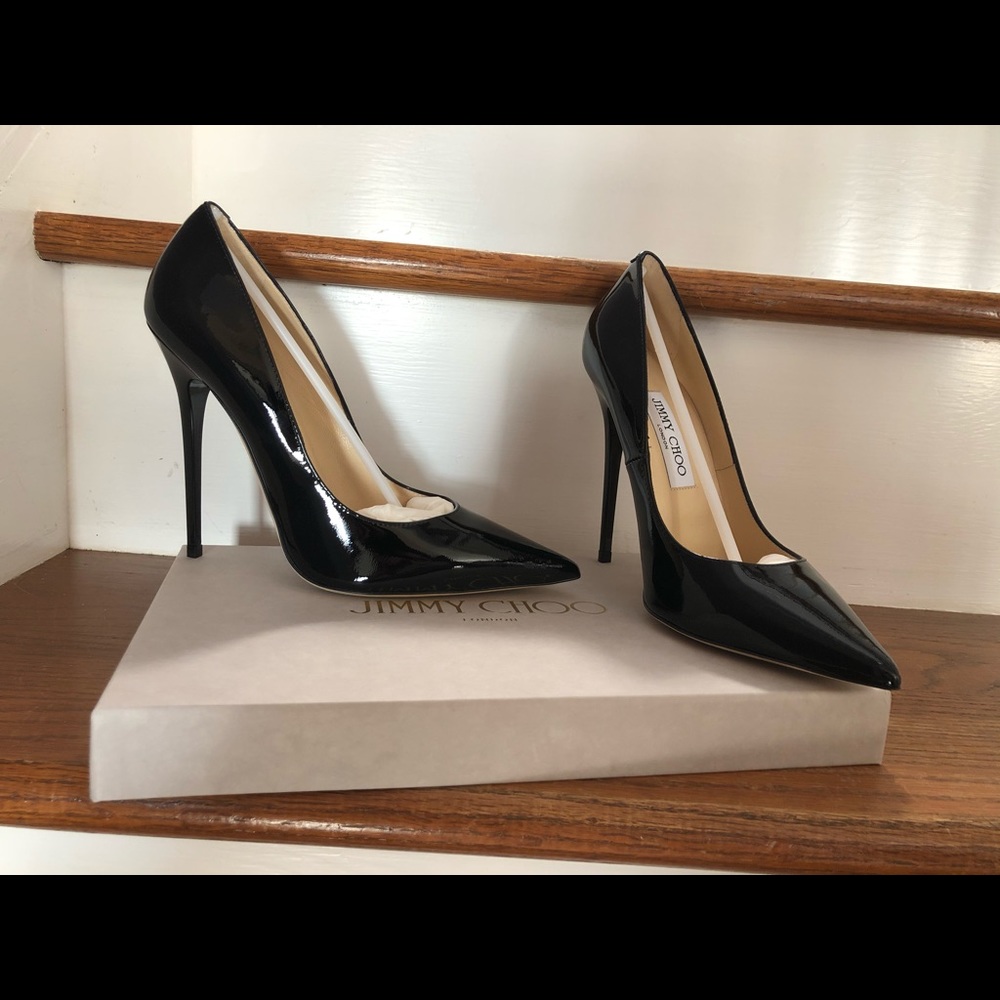 Jimmy Choo Anouk Pat Black
